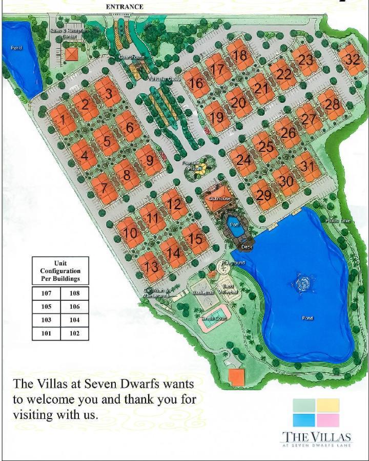 Villas At Seven Dwarfs - Close To Disney Kissimmee Exteriör bild