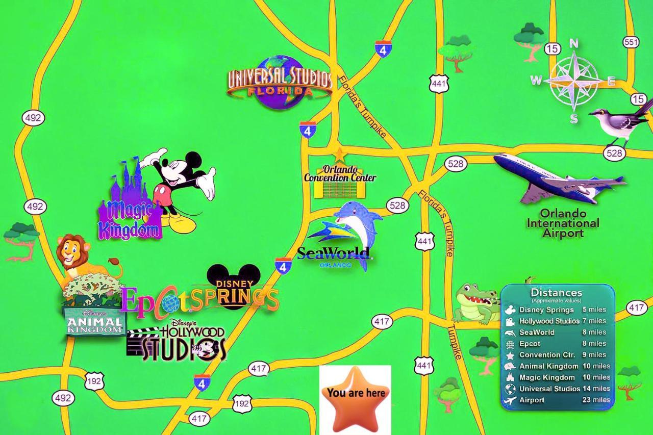 Villas At Seven Dwarfs - Close To Disney Kissimmee Exteriör bild